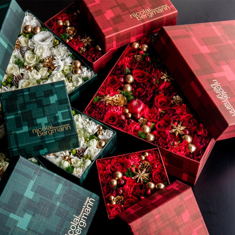 2015 Christmas Limited Flower Box Arrangemnet