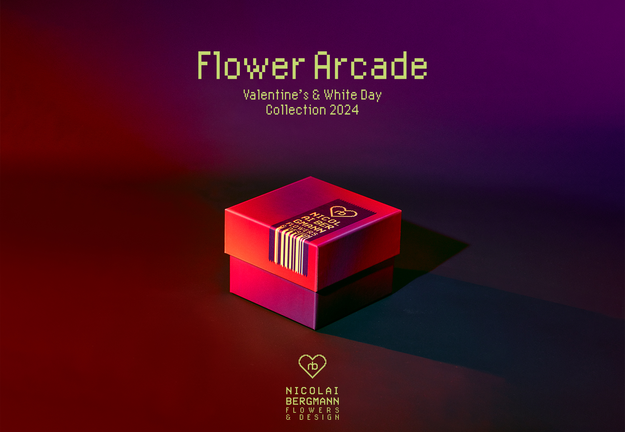 バレンタイン & ホワイトデーコレクション2024 – Flower Arcade –｜Nicolai Bergmann